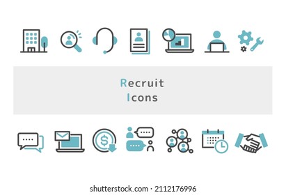 Human Resources Search, Recruitment Icon