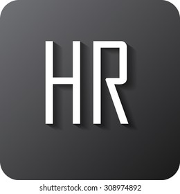 Human resources sign icon. HR symbol. Workforce of business organization. Vector eps 10