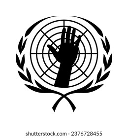 human right day logo  design