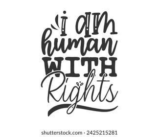 i am human with rights
