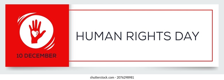Human Rights Day, held on 10 December.