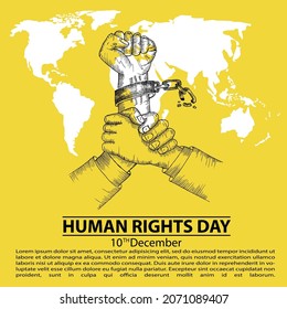 Human Rights Day, Poster and Banner