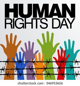 Human Rights Day Poster Template
