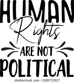Human Rights Day SVG Design