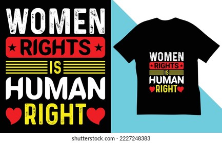 Human Rights Day T-Shirt Design.