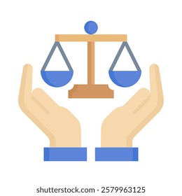 Human Rights Icon Element For Design