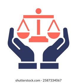 Human Rights Icon Element For Design