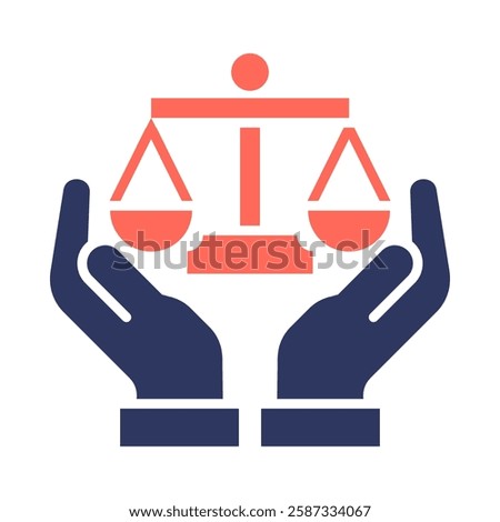 Human Rights Icon Element For Design