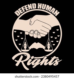 human rights tshirt design art