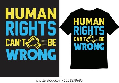 Human rights t-shirt design Do you need a vintage typography t-shirt design for your pod business? I can design any type of t-shirt you can order from me.
