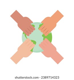 human rigths illustration vector isolated