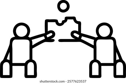 Human and robot building blocks forming a structure concept as A soft abstract image showing a human and a robot assembling building blocks together to form a structure symbolizing