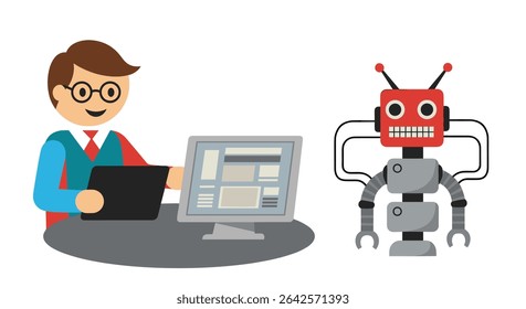 Human and Robot Collaboration in Automation System for Improving Production Efficiency and Innovation