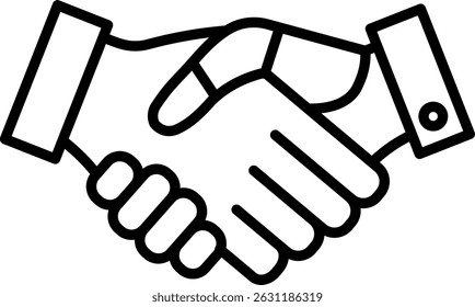 Ícone de Handshake Humano e Robô