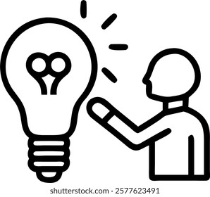 Human and robot sharing light bulb idea over abstract background concept as A soft digital art image featuring a human and a robot sharing a glowing light bulb symbolizing shared i