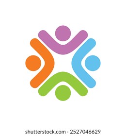Human Shape Logo Template Illustration Design