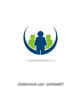 Human Shape Logo Template Illustration Design. Vector EPS 10.