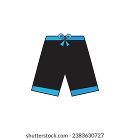 human shorts vector type icon