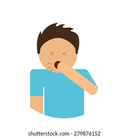 human sick design, vector illustration eps10 graphic 