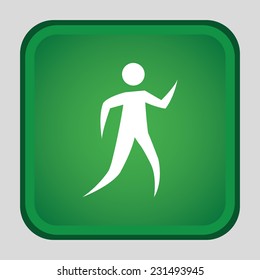 human silhouette graphic design , vector illustration