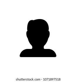 human silhouette icon. Element of minimalistic icon for mobile concept and web apps. Signs and symbols collection icon for websites, web design, mobile app on white background