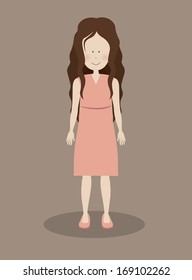 human silhouette over gray background vector illustration