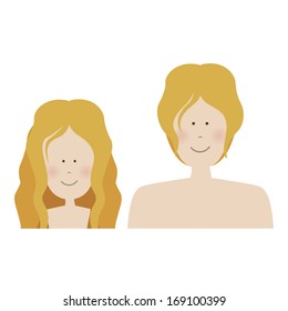human silhouette over white background vector illustration