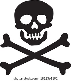 Human skeletal silhouette illustration (Halloween)