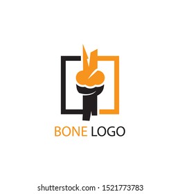 human skeleton icon and symbol vector illustration