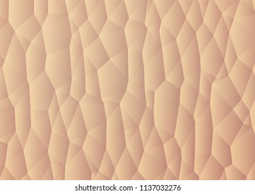 human skin polygonal illustration