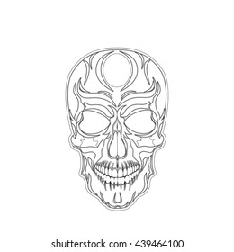 human skull