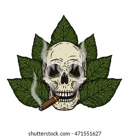 3,422 Cigar skull Images, Stock Photos & Vectors | Shutterstock