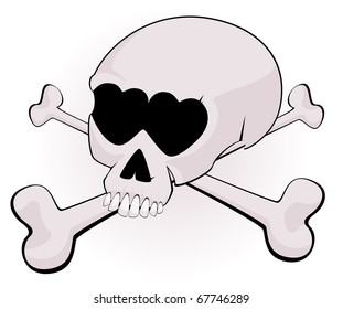 human skull for halloween