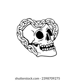 Human Skull head vector design templates design