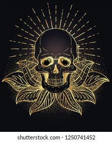 Skull Mandala Images Stock Photos Vectors Shutterstock