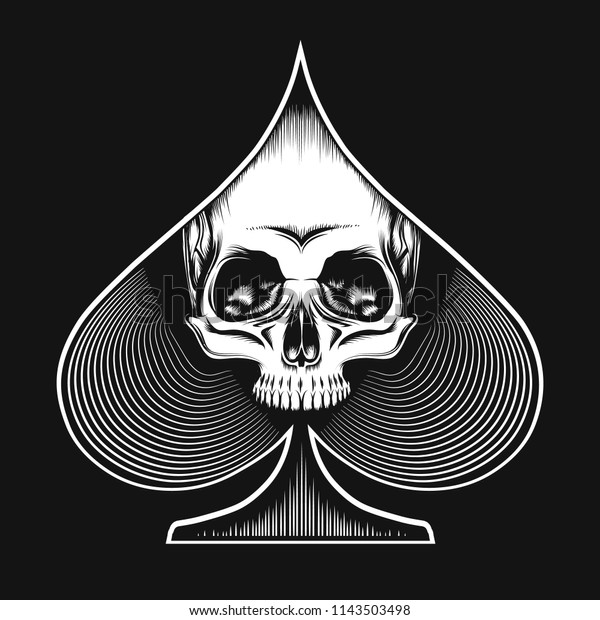 vintage death jack of hearts cards