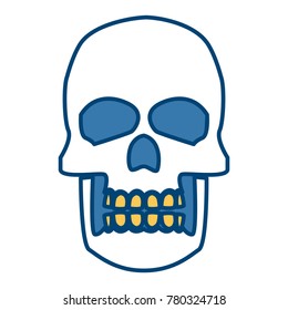 Human skull symbol