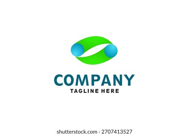 Social humano, unidade, juntos, conexão, modelo de design de logotipo de relação.