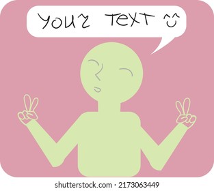 Human something say for you