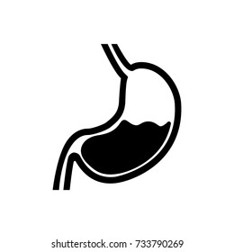 Human stomach icon