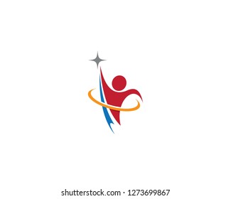 Human success logo icon