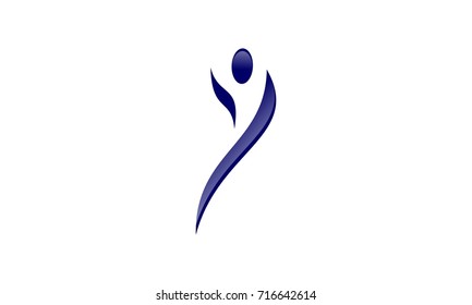 Human Swoosh Logo