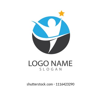 Human symbol illustration design