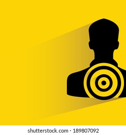 human target, marketing strategy concept