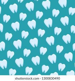 human teeth pattern background