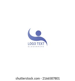 Human think health, spirit and success logo design inspiration