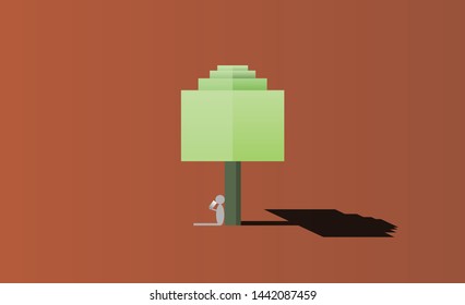 "Human in Tree" is contagious. Why? I don't know.