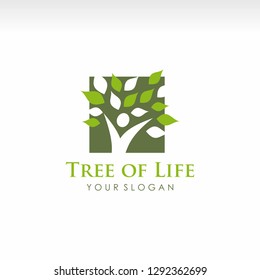 human tree, tree of life vector illustration