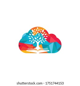 Human tree logo design. Leader education logo design.