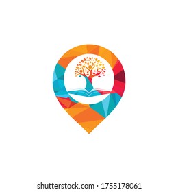 Diseño del logotipo de tee humano. Diseño del logo de Leader Education.